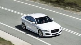 Jaguar XE 2.0d R-Sport Polaris White (2015) - widok z góry