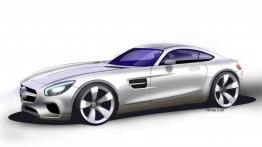 Mercedes-AMG GT (2015) - szkic auta
