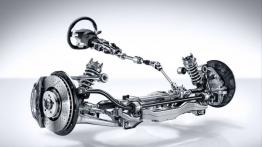 Mercedes-AMG GT (2015) - schemat konstrukcyjny układu kierowniczego