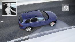 Volkswagen Touareg II Facelifting (2015) - schemat działania systemu bezpieczeństwa