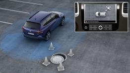 Volkswagen Touareg II Facelifting (2015) - schemat działania kamer