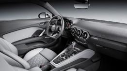 Audi TTS III Coupe (2015) - widok ogólny wnętrza z przodu