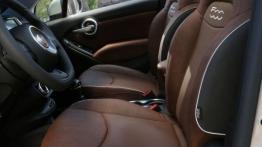 Fiat 500X (2015) - widok ogólny wnętrza z przodu