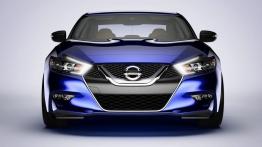 Nissan Maxima VIII (2016) - przód - reflektory włączone
