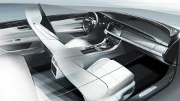 Jaguar XF II 3.5t Portfolio (2016) - szkic wnętrza
