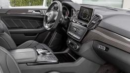 Mercedes-AMG GLE 63 S (W 166) 2016 - widok ogólny wnętrza z przodu