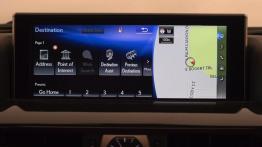 Lexus LX 570 Facelifting (2016) - ekran systemu multimedialnego