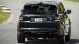 Land Rover Range Rover Sport II SVR Santorini Black (2016) - widok z tyłu
