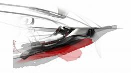 Citroen DS5 - szkic wnętrza