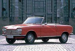 Peugeot 204 Cabrio 1.1 53KM 39kW 1965-1969