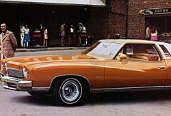 Chevrolet Monte Carlo II Cabrio 7.4 180KM 132kW 1975-1977