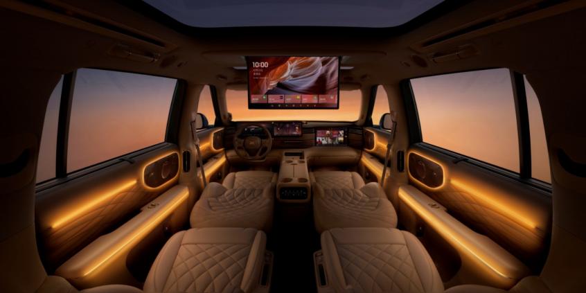 Prysznic w bagażniku i zwrotność Smarta. Gigantyczny chiński SUV IM LS9 Hyper to jeżdżący apartament