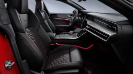 Audi RS7 Sportback (2019) - widok ogólny wnêtrza z przodu