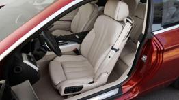 BMW seria 6 Coupe 2012 - fotel kierowcy, widok z przodu
