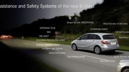 Mercedes B180 CDI 2012 - szkice - schematy - inne ujęcie