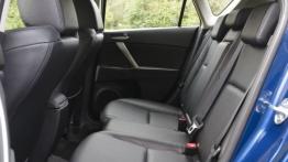 Mazda 3 hatchback 2012 - tylna kanapa
