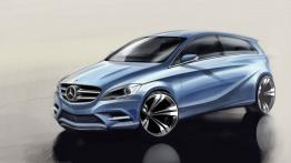 Mercedes B200 CDI 2012 - szkic auta
