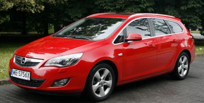 Opel Astra J Sports Tourer 1.7 CDTI ECOTEC 125KM 92kW 2010-2012