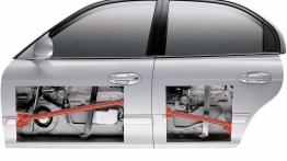 Hyundai Sonata 2002 - schemat konstrukcyjny auta