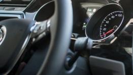 Volkswagen Touran 2.0 TDI 150 KM (wnętrze) - galeria redakcyjna - manetka sterująca pod kierownicą