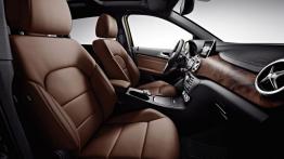 Mercedes B180 CDI 2012 - widok ogólny wnętrza z przodu