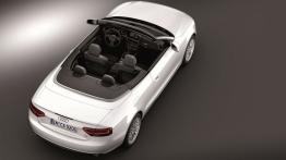 Audi A5 Cabrio 2012 - widok z góry