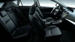 Mazda 3 hatchback 2012 - widok ogólny wnętrza