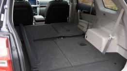 Chevrolet Captiva Facelifting - galeria redakcyjna (2) - tylna kanapa złożona, widok z bagażnika