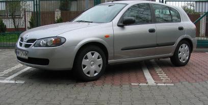 Nissan Almera II Hatchback 1.8 114KM 84kW 2000-2002