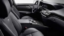 Mercedes Klasa S 65 AMG 2009 - widok ogólny wnętrza z przodu