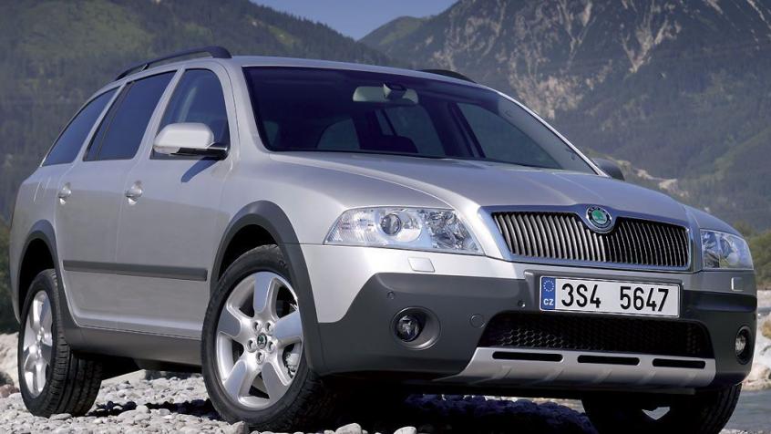 Skoda Octavia II Scout 1.8 TSI 160KM 118kW 2010-2011