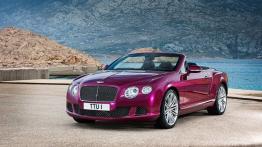 Bentley Continental GT Speed Cabrio - widok z przodu