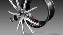 Audi TT ultra quattro concept (2013) - szkic koła