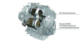 Volkswagen Golf VII GTD (2013) - szkic silnika