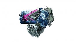 Volkswagen Golf VII GTD (2013) - szkic silnika