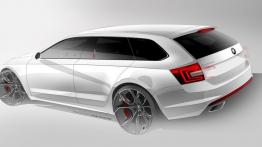 Skoda Octavia III RS Kombi (2013) - szkic auta