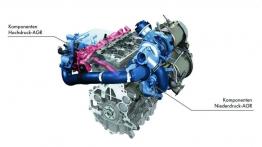 Volkswagen Golf VII GTD (2013) - szkic silnika