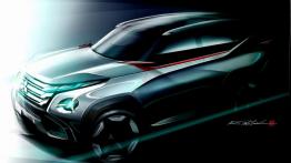 Mitsubishi GC-PHEV Concept (2013) - szkic auta