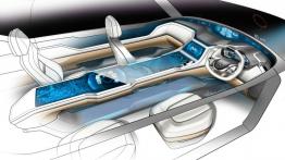 Mitsubishi GC-PHEV Concept (2013) - szkic wnętrza