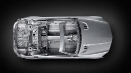 Mercedes SL 2013 - schemat konstrukcyjny auta