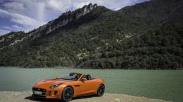 Jaguar F-Type V8S Firesand - lewy bok