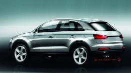 Audi Q3 - szkic auta
