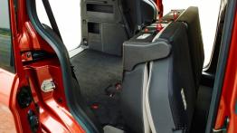 Ford Tourneo Courier (2013) - tylna kanapa złożona, widok z boku