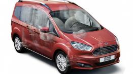 Ford Tourneo Courier (2013) - schemat działania poduszek powietrznych