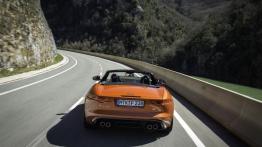 Jaguar F-Type V8S Firesand - widok z tyłu