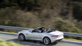 Jaguar F-Type V6S Rhodium Silver - widok z góry