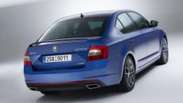 Skoda Octavia III RS Liftback (2013) - tył - reflektory wyłączone