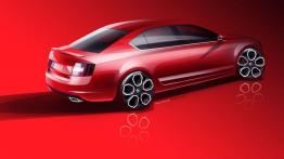 Skoda Octavia III RS Liftback (2013) - szkic auta