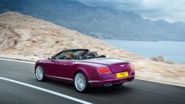Bentley Continental GT Speed Cabrio - widok z tyłu