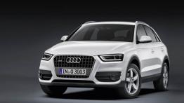 Audi Q3 - przód - reflektory włączone